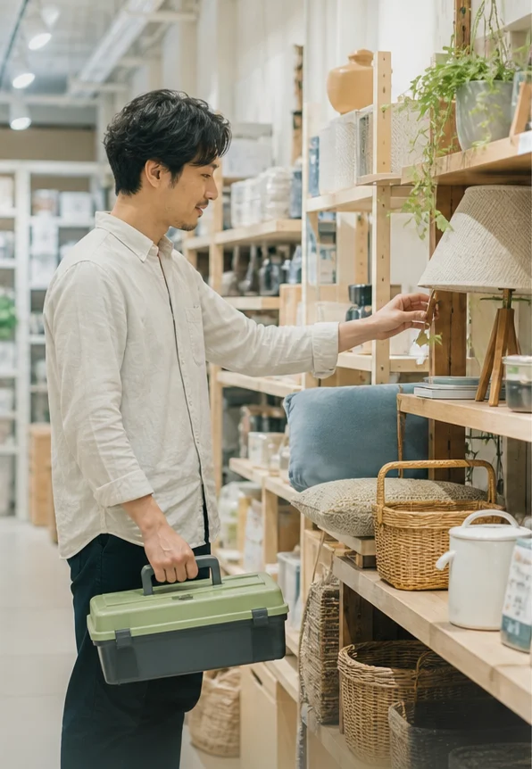 ホームセンターと家具・インテリア売り場
